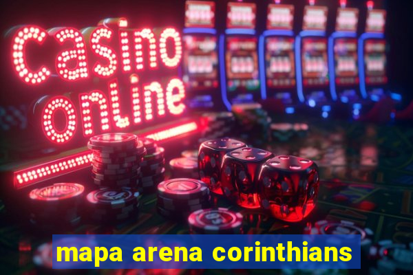 mapa arena corinthians